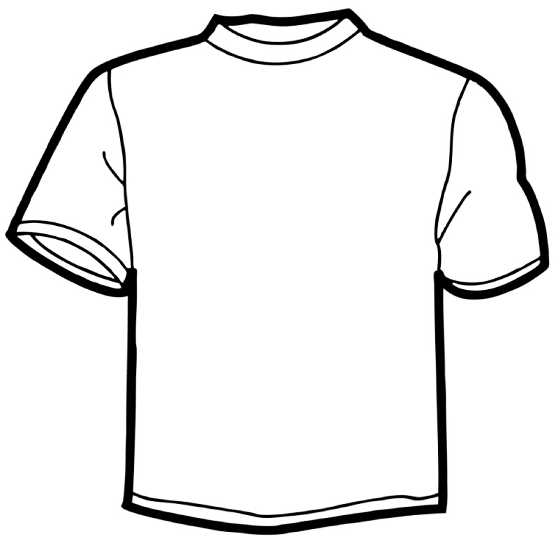 T Shirt Template Printable - Cliparts.co