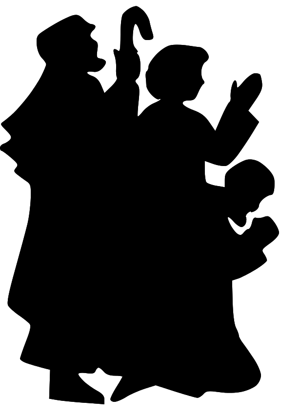 LDS Clipart: silhouette clip art