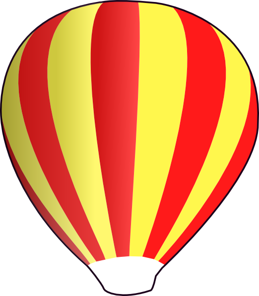 Hot Air Ballon clip art Free Vector / 4Vector