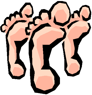Pix For > Clip Art Toe