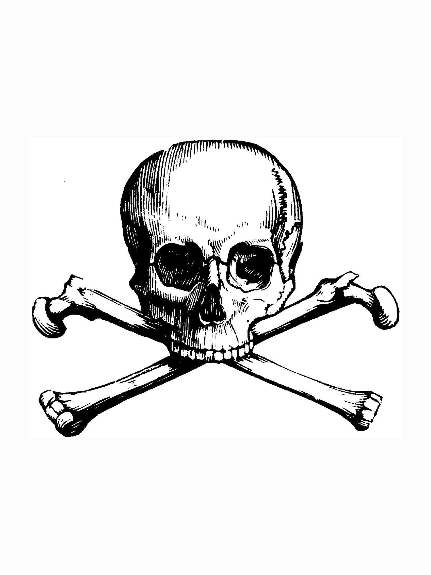 skull and crossbones coloring page pages id 84928 : Uncategorized ...