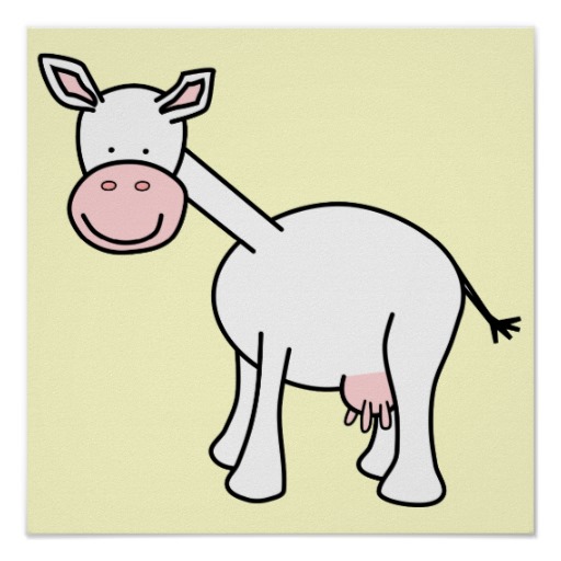 Cute Cartoon Barnyard Farm Animals Art | Cute Cartoon Barnyard ...