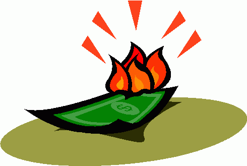 money_to_burn_2 clipart - money_to_burn_2 clip art