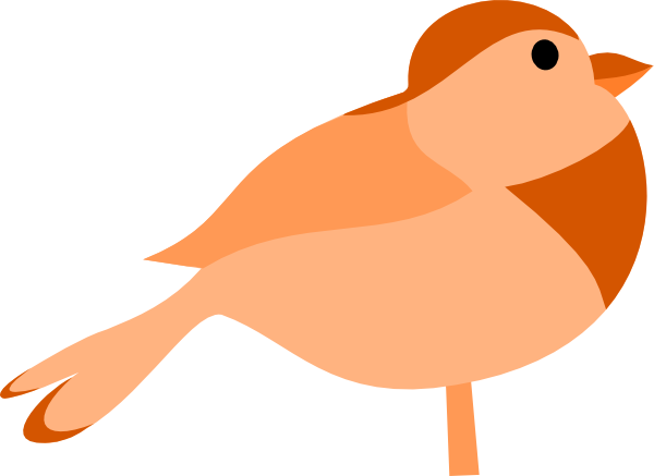 Little Bird clip art Free Vector / 4Vector