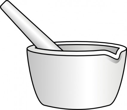 Mortar And Pestle clip art Vector clip art - Free vector for free ...