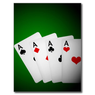Poker Hand Cards, Poker Hand Card Templates, Postage, Invitations ...