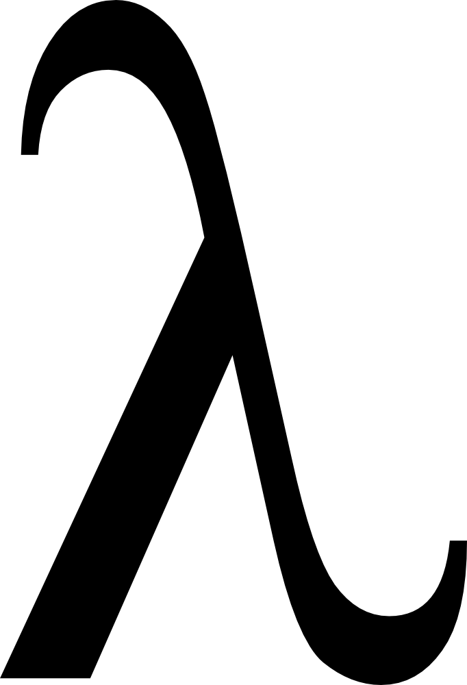 OnlineLabels Clip Art - Lambda