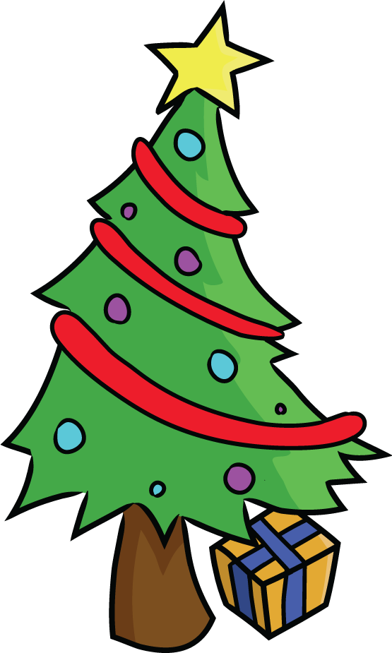Cartoon Christmas Trees - Cliparts.co