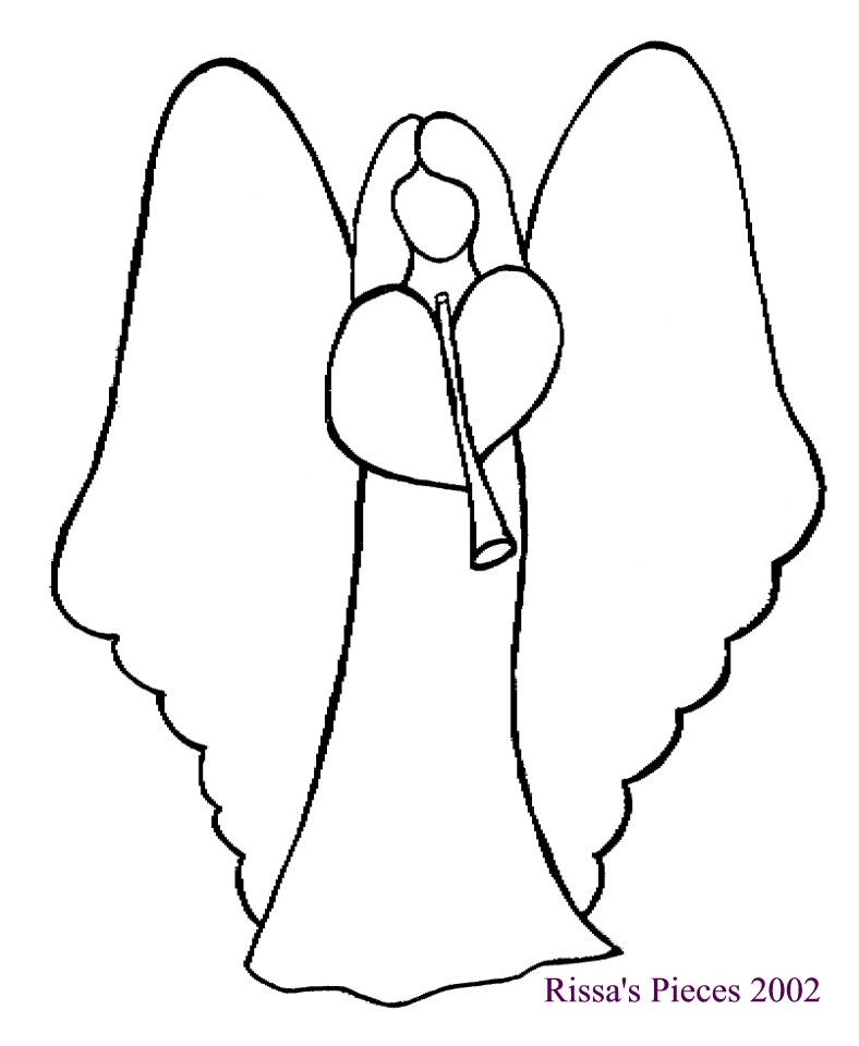Angel Patterns - Free Patterns for Angel Quilts, Christmas Angel ...