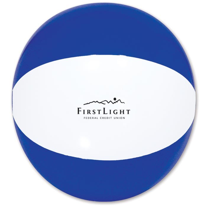 Promotional Two Color Beach Balls