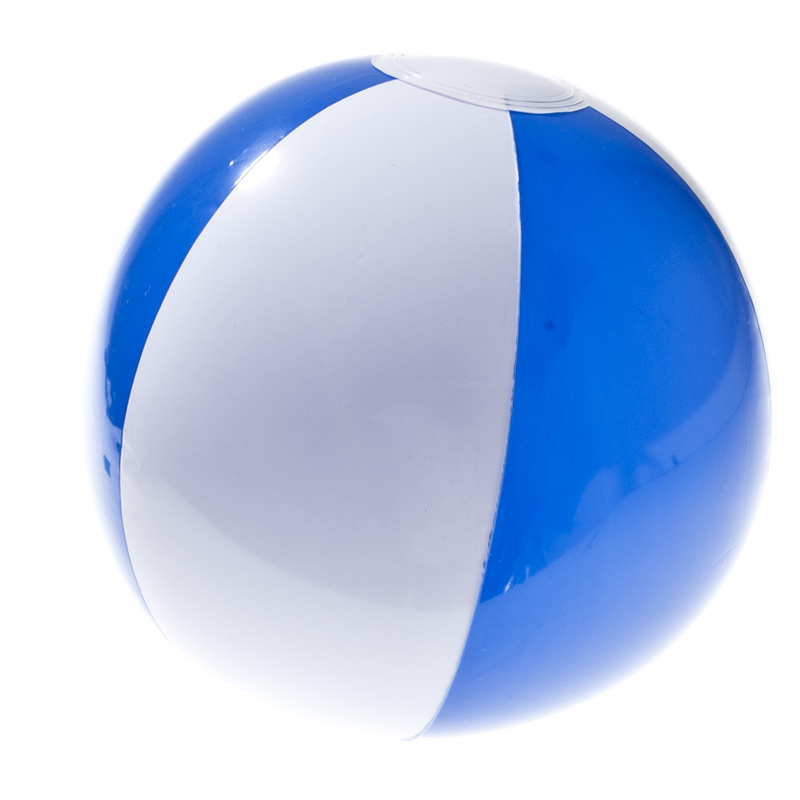 Blue and White Beach Balls