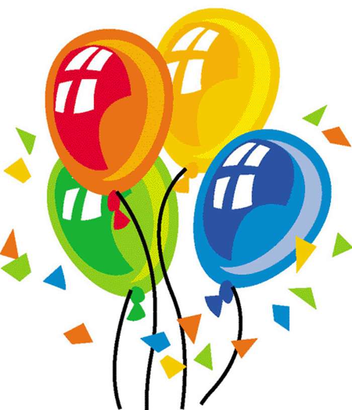 Happy Birthday Balloons Free Clipart Download Page – All About ...