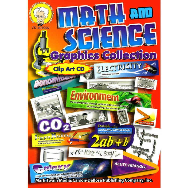 Math And Science Graphics Collection Cd-rom