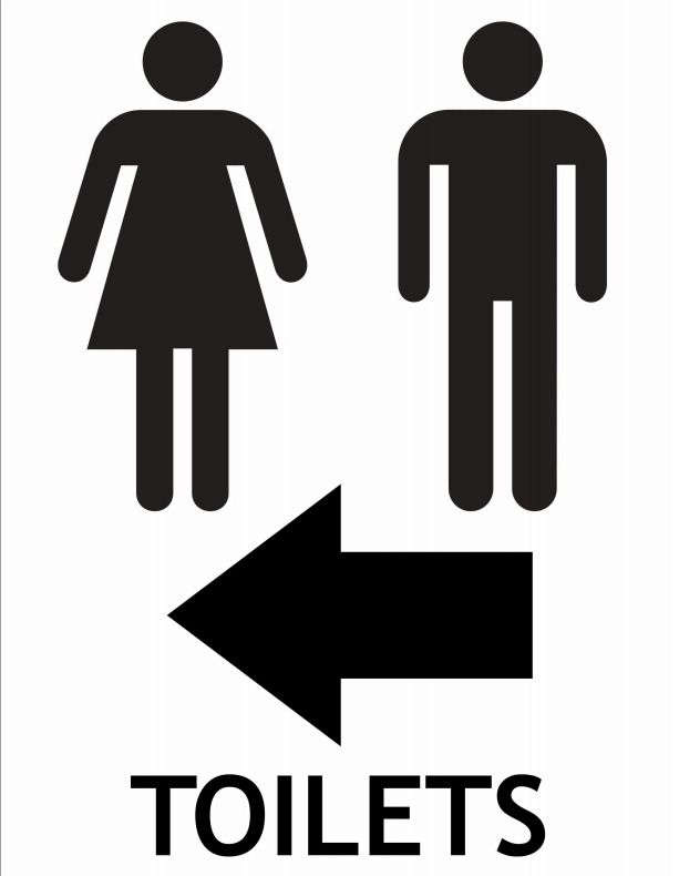 Unisex Bathroom Sign Printable