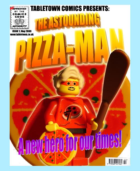 The Astounding Pizza-Man, Issue 1 by Doctor Sinister: Humor ...