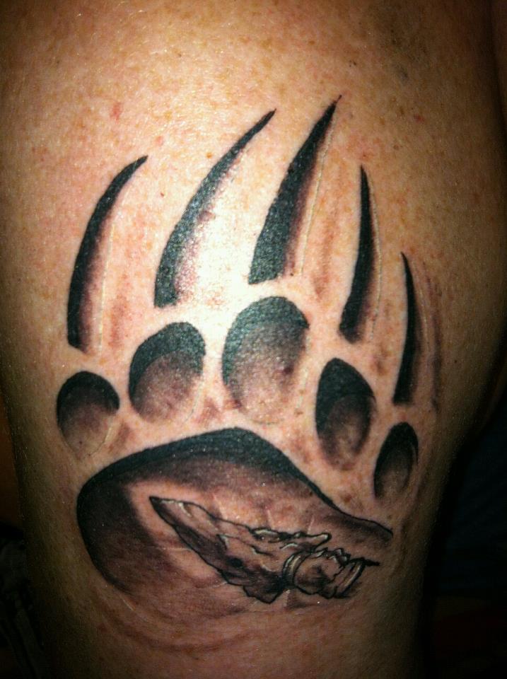 Paw Tattoos, Designs And Ideas