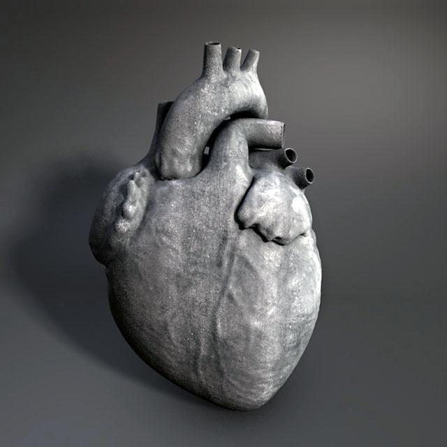 Modeling a real heart : Cinema 4D