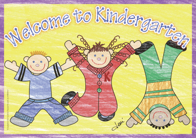 Welcome To Kindergarten Postcards from TeachersParadise.com ...