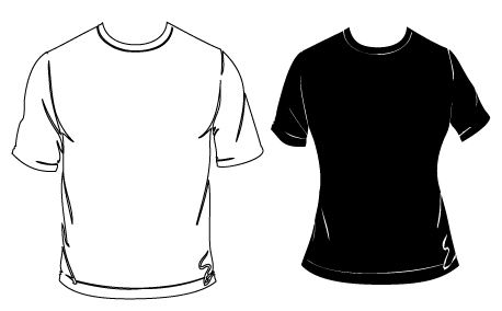 Free - Blank Tshirt Vector | CreationSwap