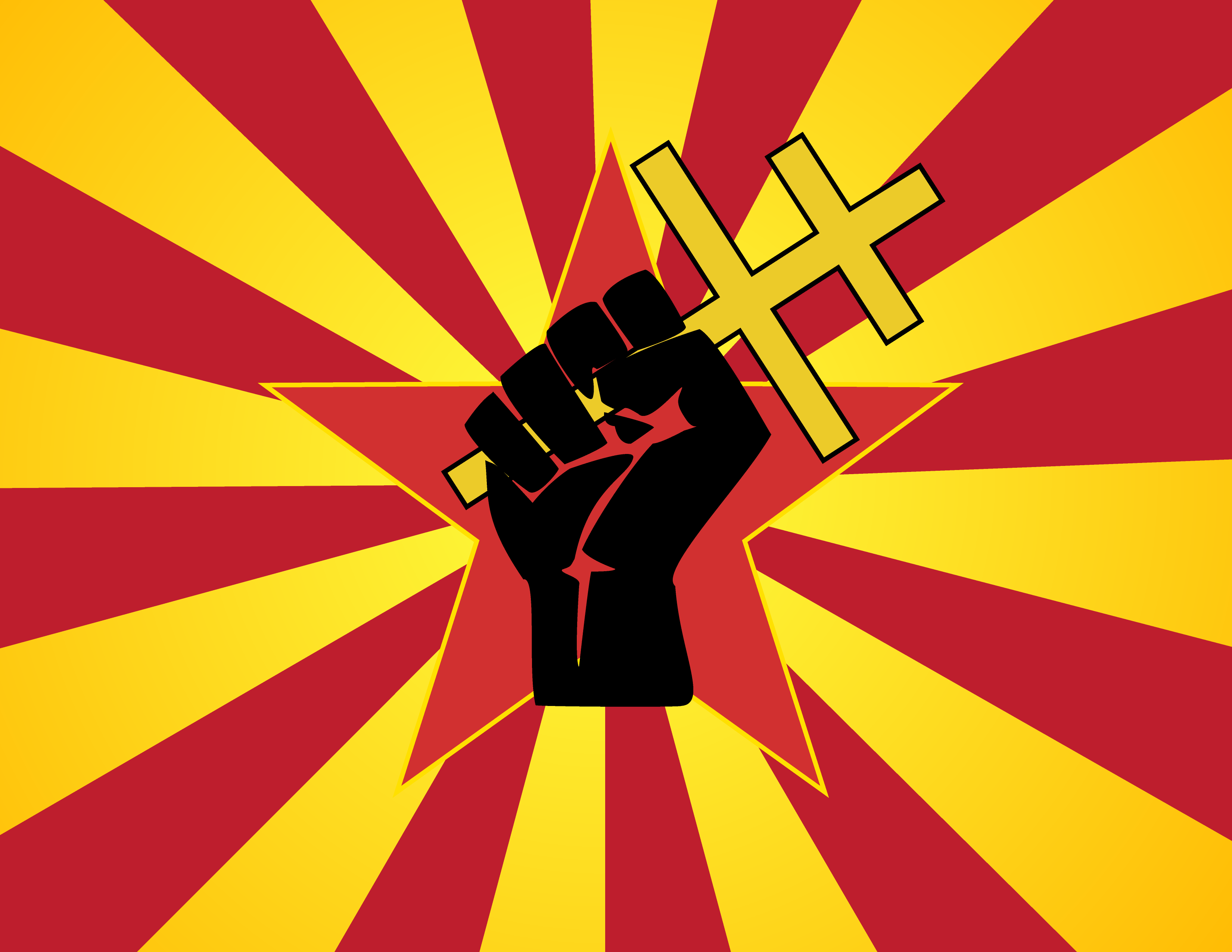 Novaya Russia Revolution Fist Flag by MethostheAnubis on DeviantArt