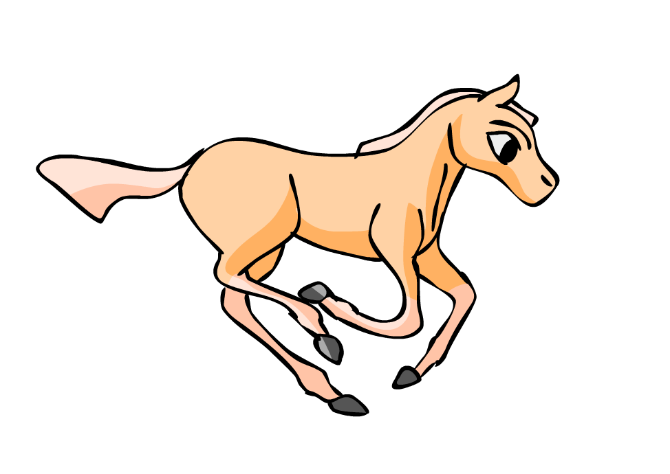palomino horse animation by ShinyWhiteWaters on DeviantArt