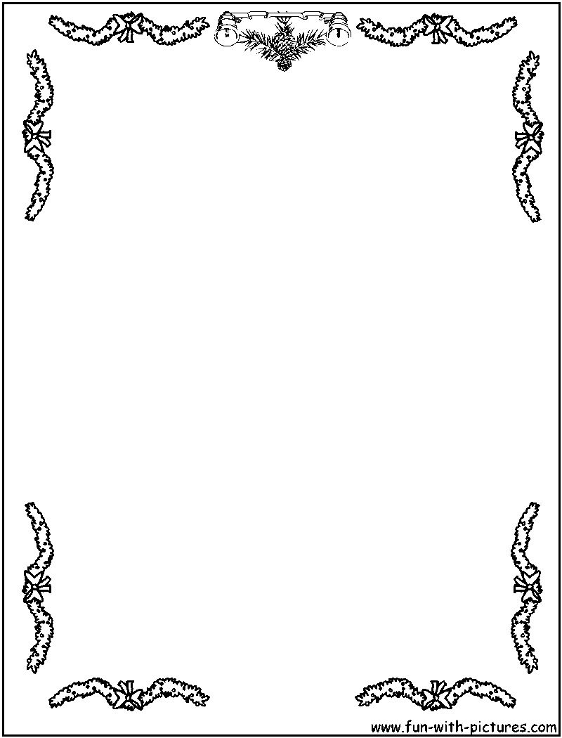 Free coloring pages of border with books