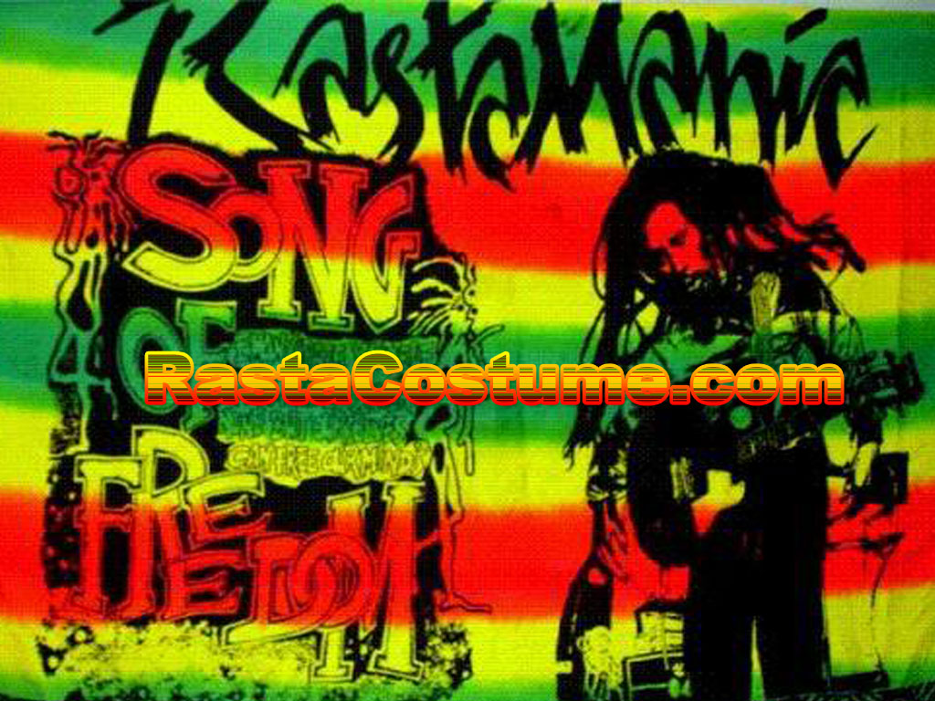 Rastamanisa Graffiti Rasta 3D With Person And #10942 Wallpaper ...