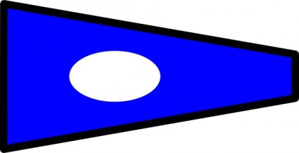 Nautical Signal Flag clip art Free vector in Open office drawing ...