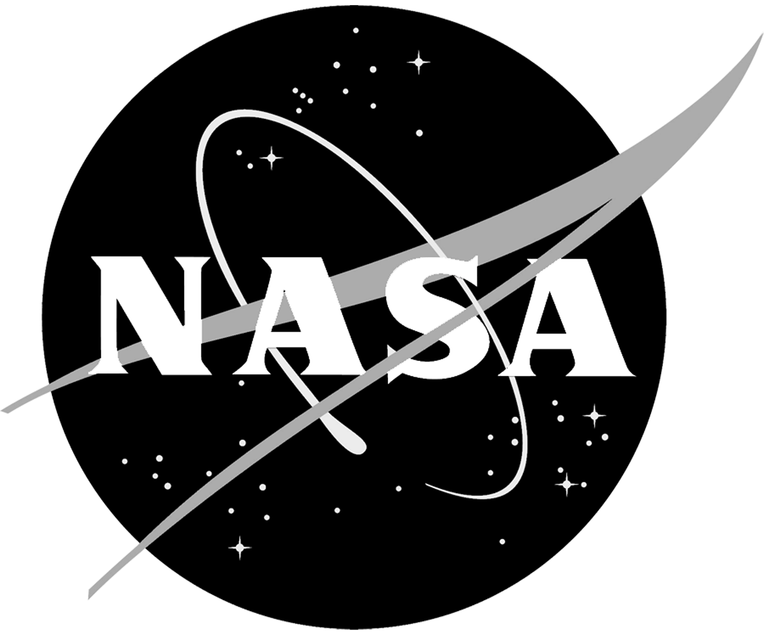 Black and White NASA Logo 1958 - Pics about space