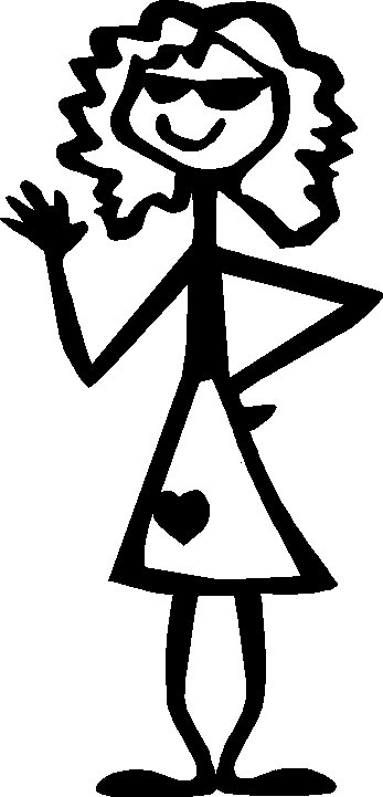 Stick Woman Clipart - ClipArt Best