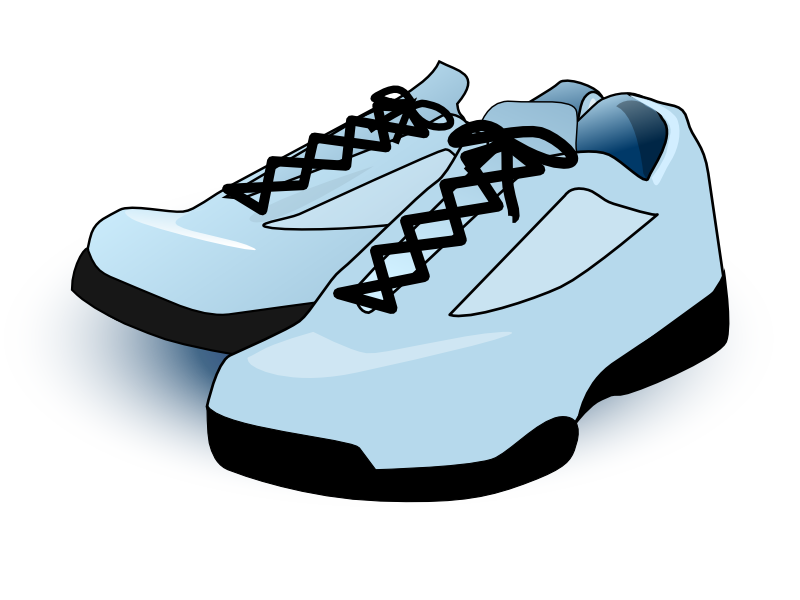 Clipart - Tennis Shoes