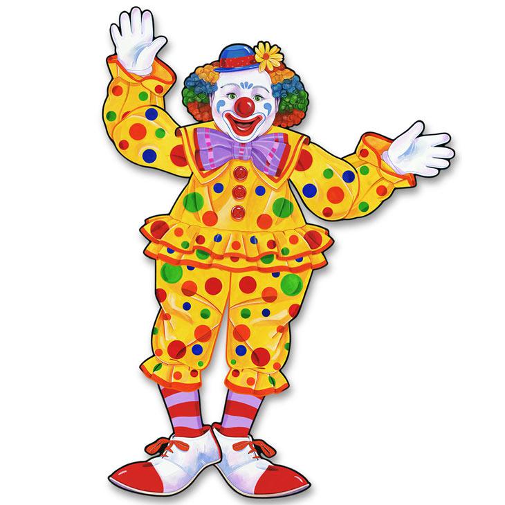 Tischdeko Jonglierender Clown mit Wabendeko 25 cm günstig kaufen ...