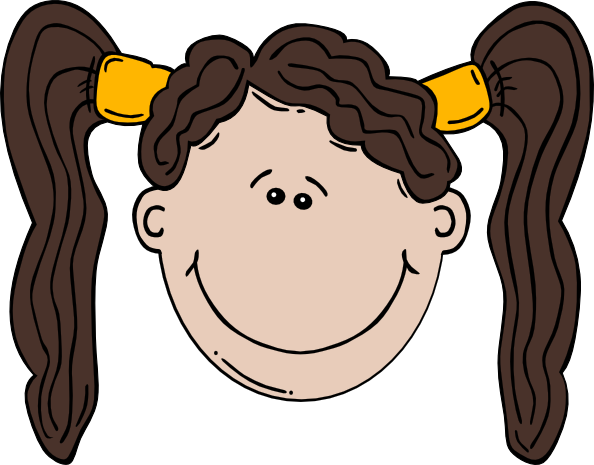 Cartoon Girl Face Clip Art - ClipArt Best