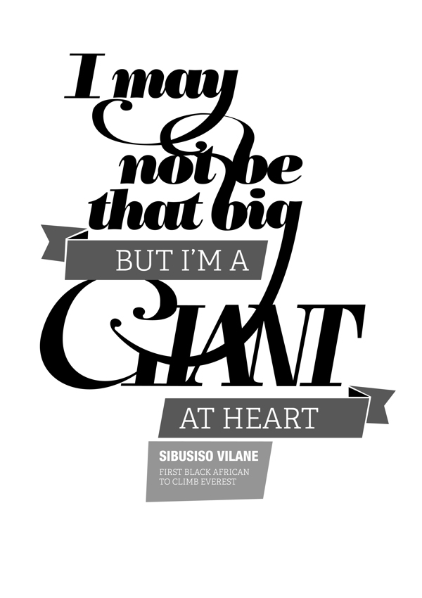Typographic Posters on Behance