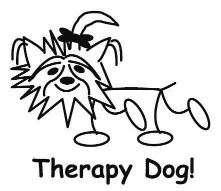 Smoky" Stick Yorky - Therapy Dog! Yorkie Yorkshire Terrier Figures ...