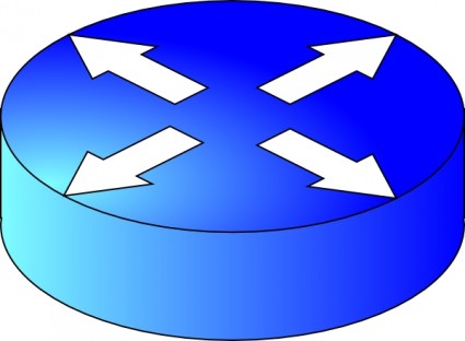 Cisco Network Router clip art Vector clip art - Free vector for ...