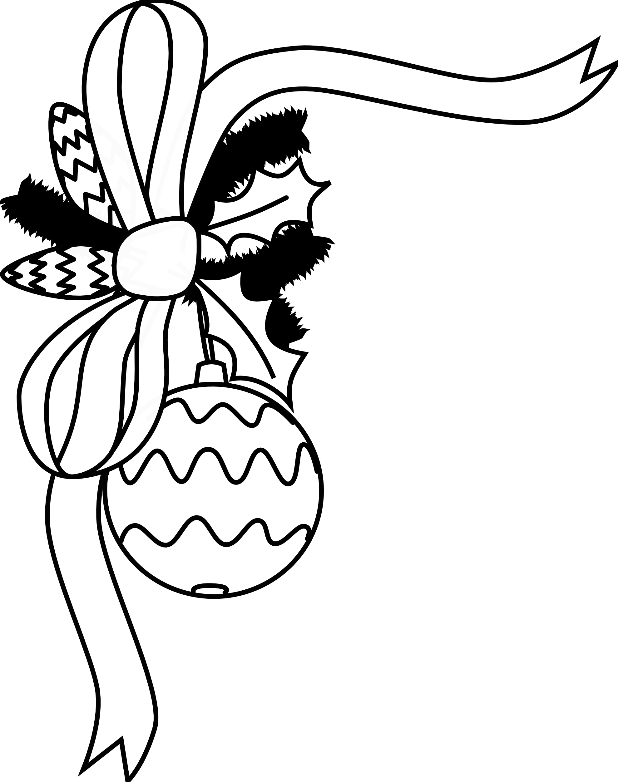 Black And White Holiday Clip Art - Cliparts.co