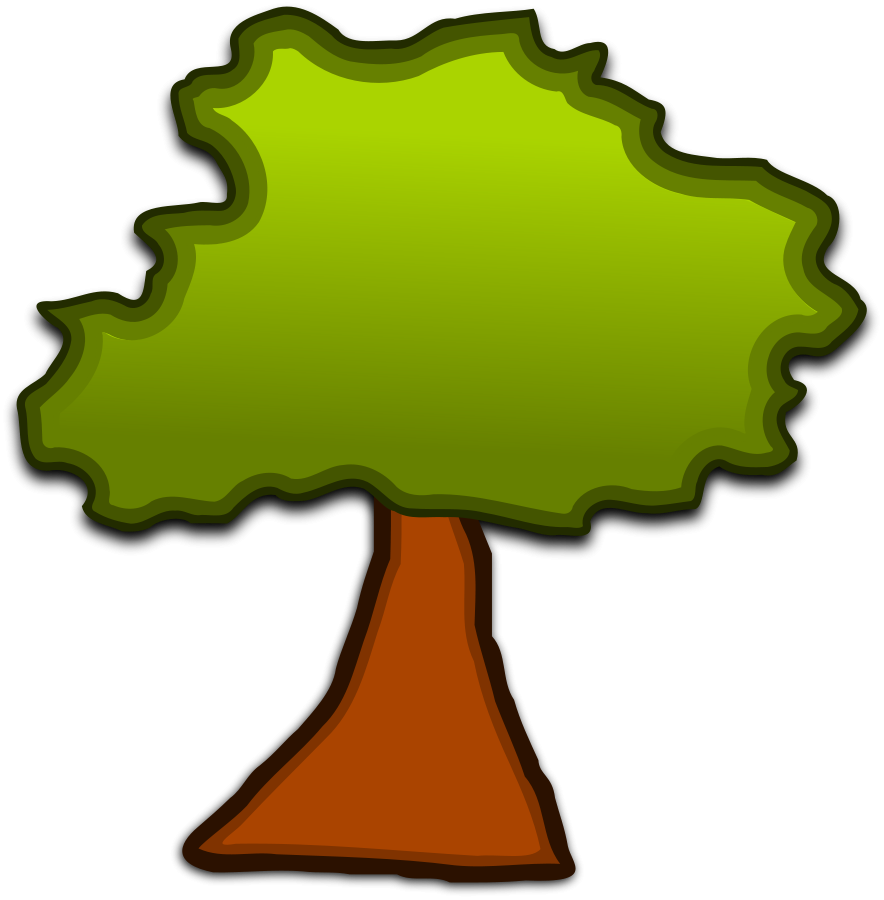 A Tree large 900pixel clipart, A Tree design - ClipartsFree