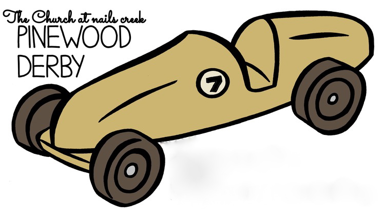 pinewood derby Colouring Pages