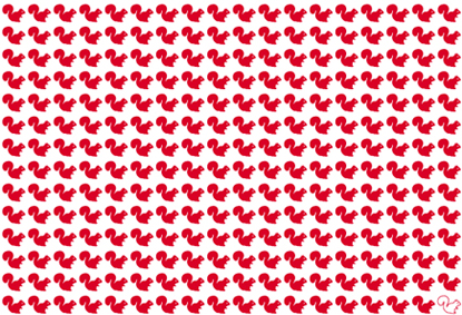 The CANADIAN DESIGN RESOURCE - Lucky White Squirrels Ltd Edition Print