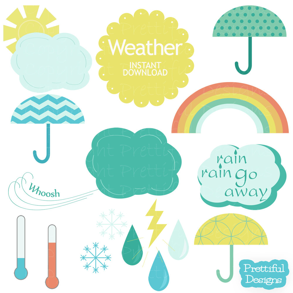 Images For > Weather Clip Art For Kids