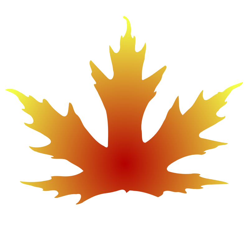 Clipart - maple leaf