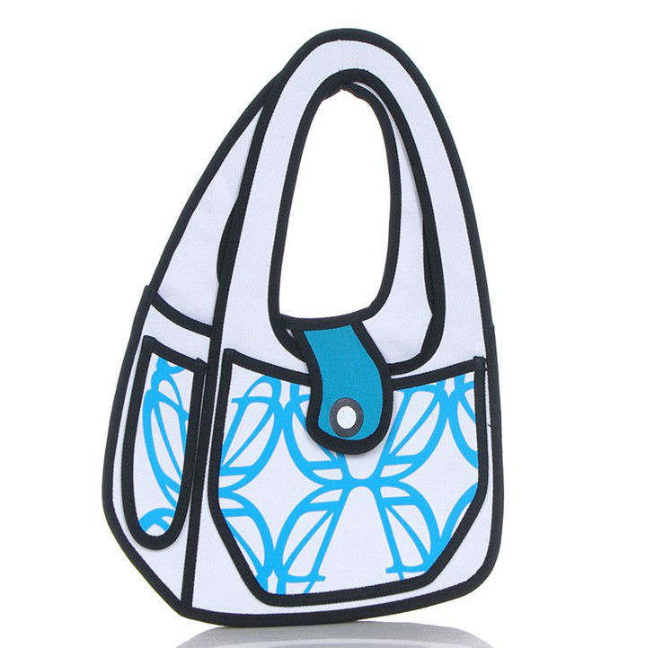 Free Shipping, Fashion 3D Bag , New Design 2D Totes Bag, Funny 3D ...