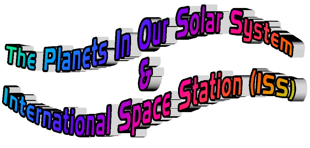 School District 149 - NBLA 3rd Grade Solar System Projects