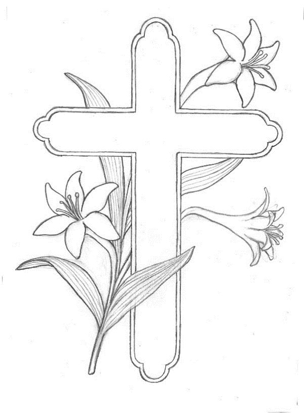 religious easter coloring pages free | Coloring Kids