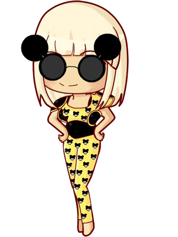 deviantART: More Like Lady Gaga Paparazzi Caricatura png by ...