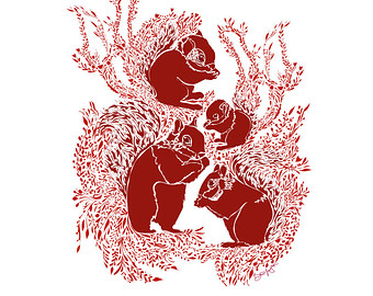 Popular items for squirrel print on Etsy
