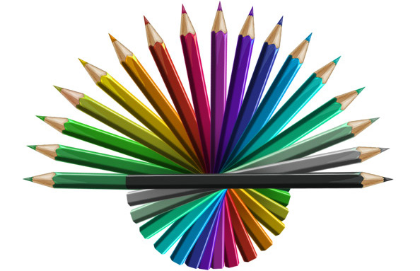 an sample color pencil | Free PSD Files, Templates, Graphics ...