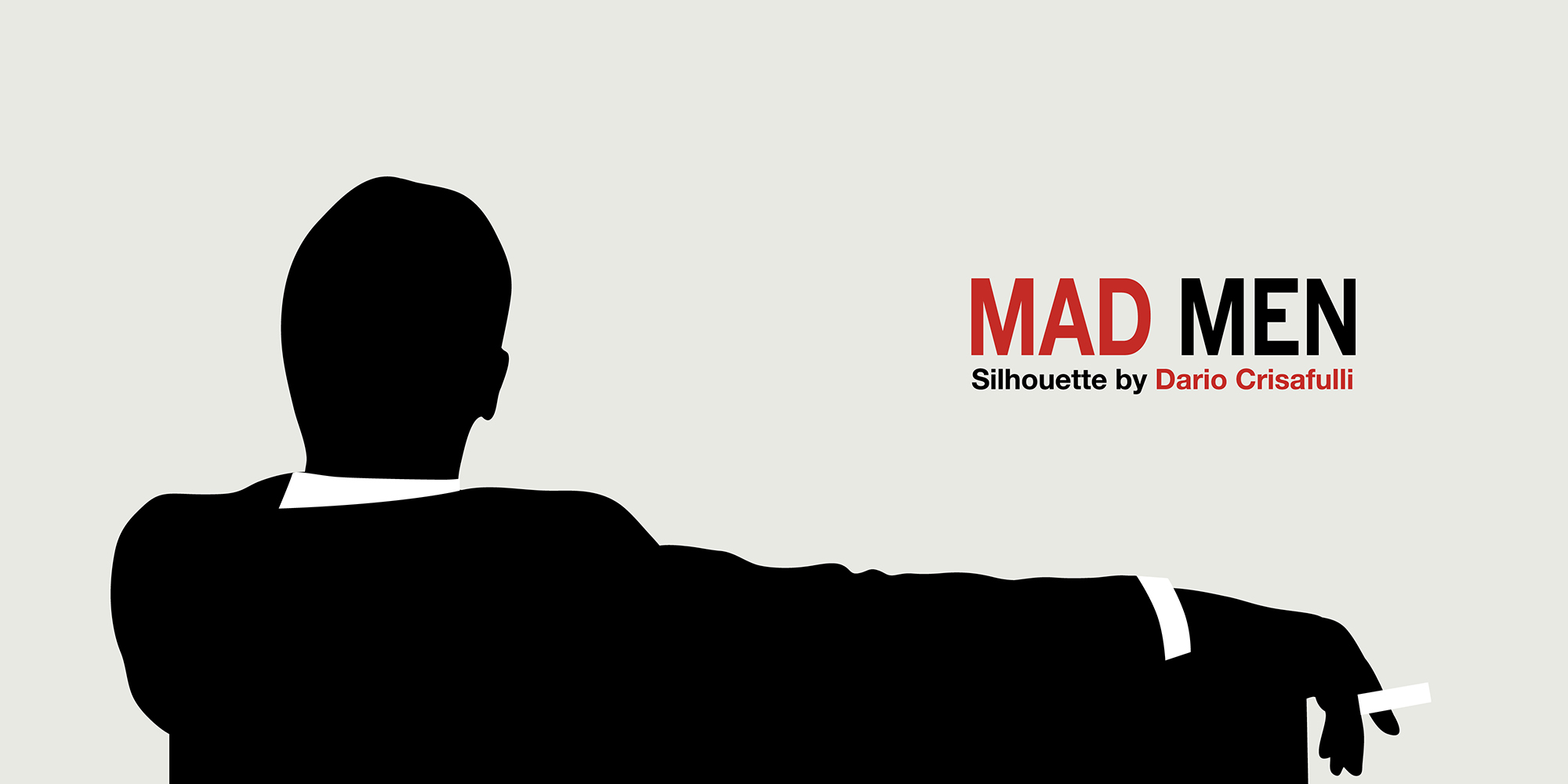 DeviantArt: More Like Mad Men Silhouette Vector by Dario1crisafulli