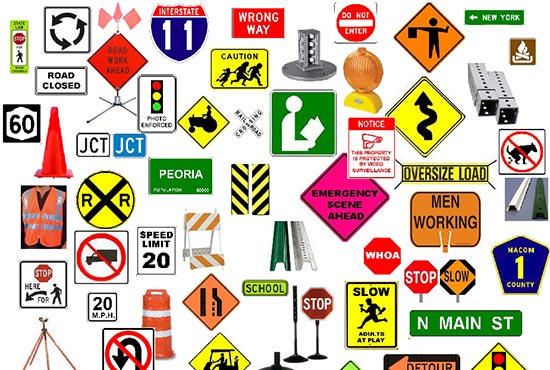 Traffic Signs | Miami Banners & Signs